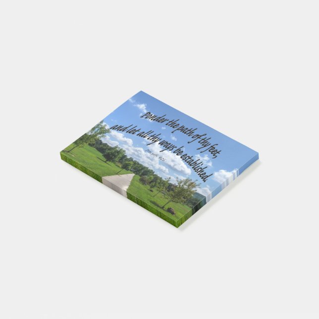 Post-it® Proverbes 4:26 (Incliné)