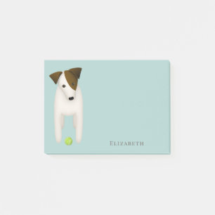 Post-it® PRT JRT chien avec mignon inclinaison de la tête P