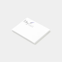 Purple & Blanc Minimaliste Moderne Simple Notaire