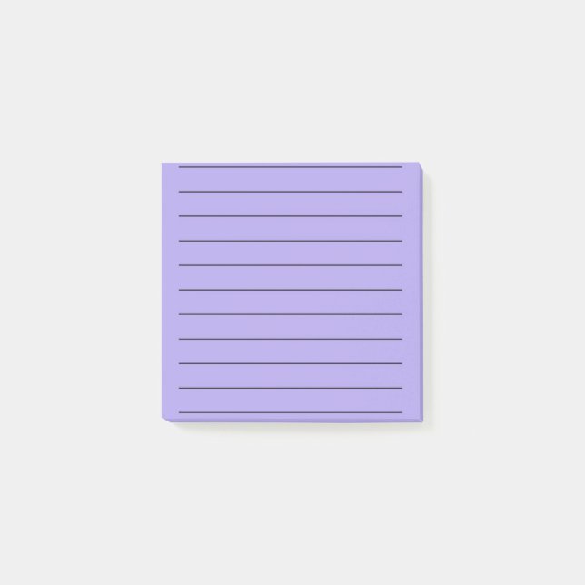 Post-it® Purple Élégant et Vibrant Papier à lettres personn (Devant)