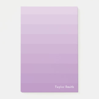 Post-it® Purple Lavender Shades Nom du texte juvénile
