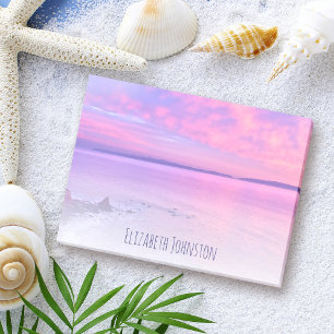 Post-it® Purple Rose California Beach Coucher de soleil Pho