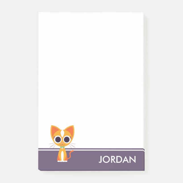 Post-it® Purrl le chat (Devant)