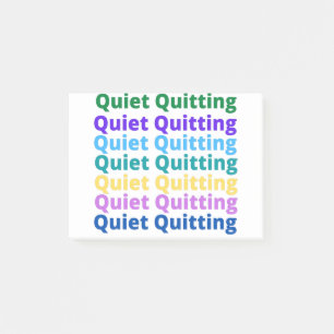 Post-it® Quitter tranquillement