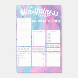 Post-it® Quotidien Mindfulness habit tracker