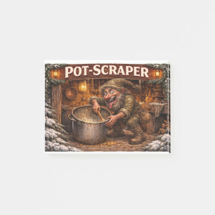 Post-it® Râcloir à casserole lutin de Noël islandais