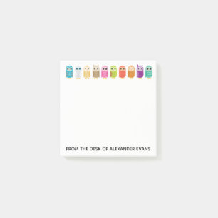 Post-it® Rangée des hiboux