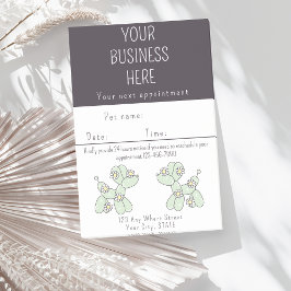 Post-it® Rappel de rendez-vous Chien de ballon de toilettag