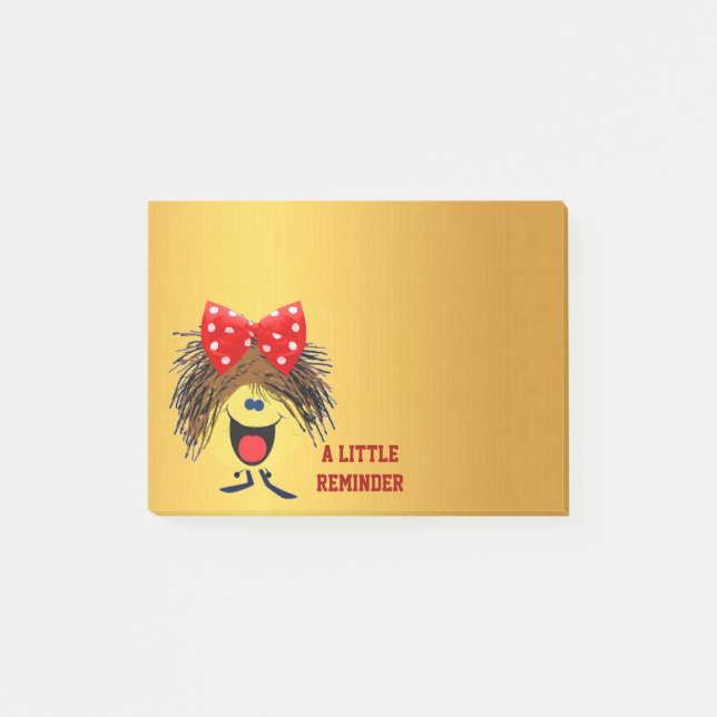 Post-it® Rappel de Smilie (Devant)
