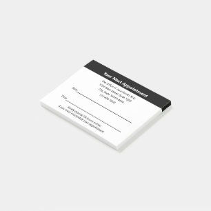 Post-it® Rappel de votre prochain rendez-vous chez le médec