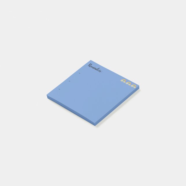 Post-it® Rappel Note Sticky Avec Rainbows (Incliné)