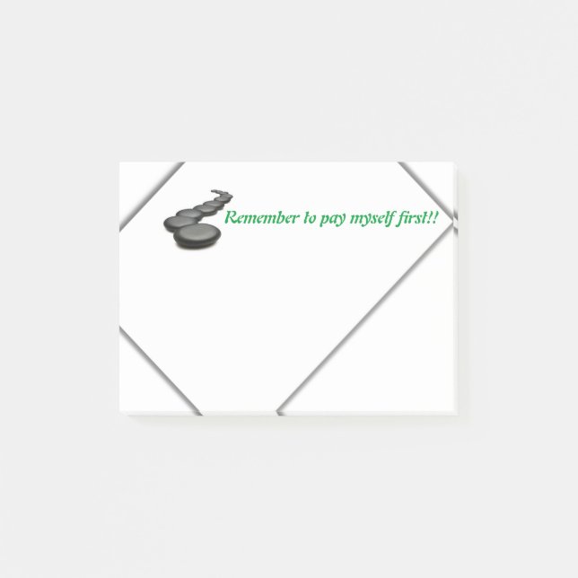 Post-it® Rappel pour se payer le ęr ! (Devant)