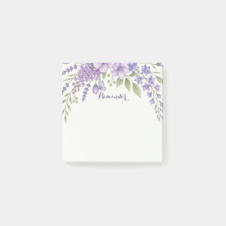 Post-it rappels Fleurs Violettes, Lavande