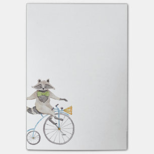 Post-it® Raton laveur d'équitation