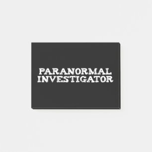 Post-it® Recherche paranormale Chasse aux fantômes