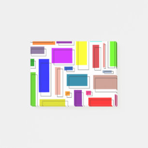 Post-it® Rectangles Bauhaus