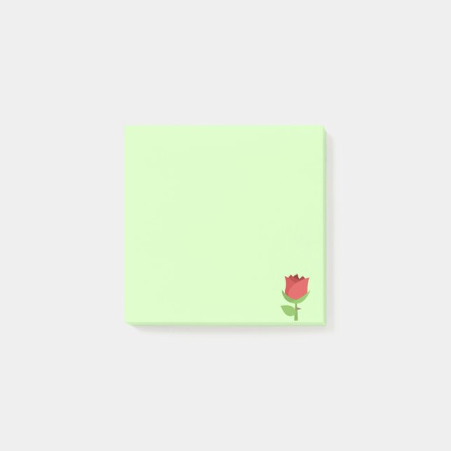 Post-it® Red Emoji Tulip (Devant)
