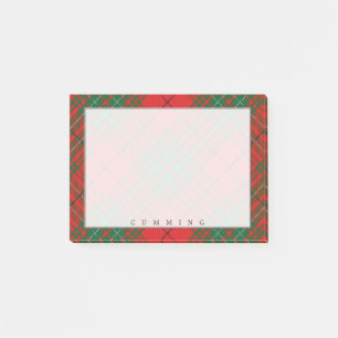 Post-it® Regal Scottish Clan Cumming Tartan