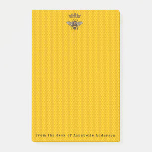 Post-it® Reine abeille avec couronne