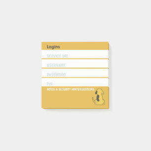 Post-it® Remarques de connexion Sticky