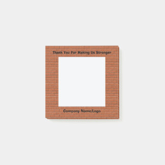 Post-it® Remerciement d'entreprise pour nous avoir rendus p