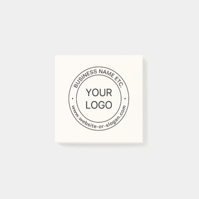 Post-it® Remplacement et modification faciles du logo | bla (Devant)