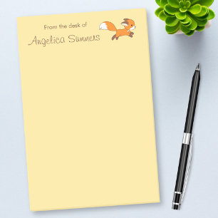 Post-it® Renard coureur mignon
