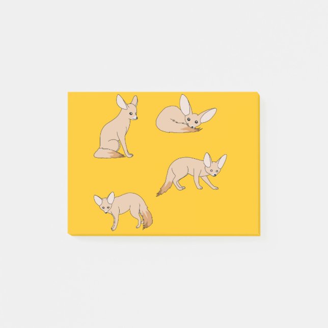 Post-it® Renards Fennecs (Devant)