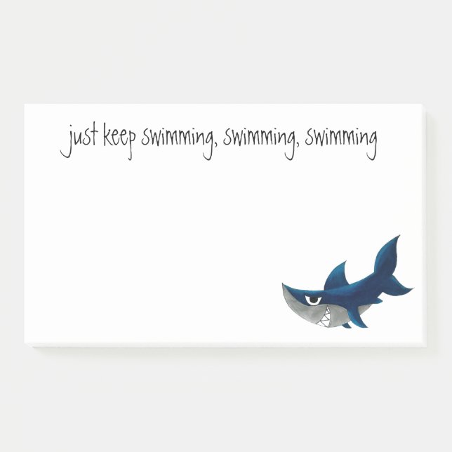 Post-it® Requin "Hai" v2 (Devant)