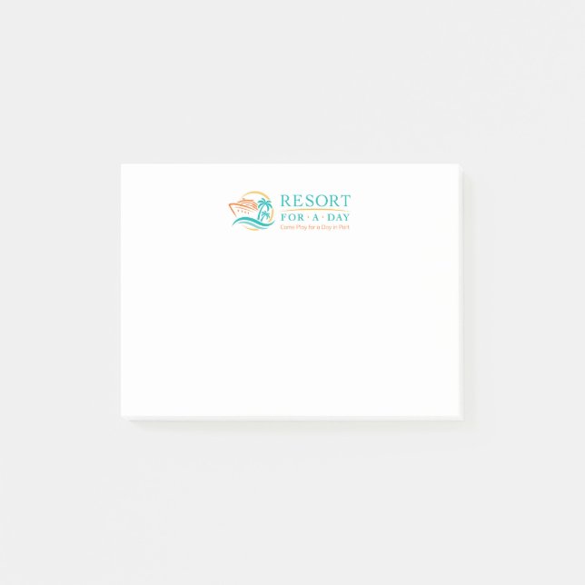 Post-it® Resort pour une journée (Devant)