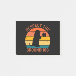 Post-it® Respecter la marmotte