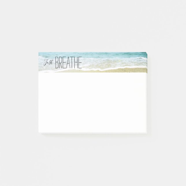 Post-it® Respirez sur la plage (Devant)