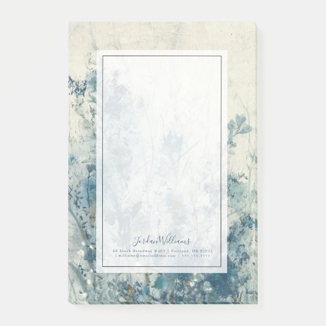 Post-it® Ressort bleu (Devant)