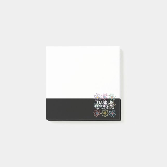POST-IT® RETENDEZ-VOUS POUR LES ATOMES (Devant)