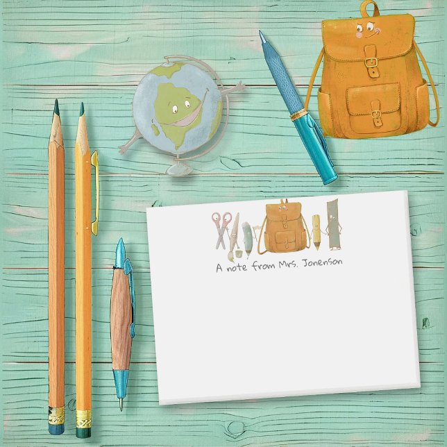 Post-it® Retour à l'école amis (Créateur téléchargé)