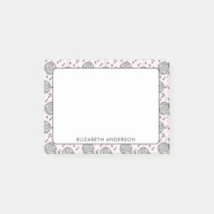 Post-it® Retro Disco Ball rose Motif fille