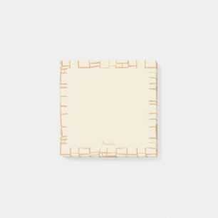 Post-it® Rétro geometric pattern