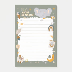 Post-it® Réveillez-vous et soyez stupéfaits avec Elephant