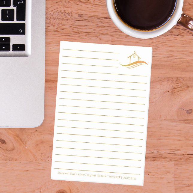 Post-it® Revendeur Gold House de la société immobilière per (Créateur téléchargé)