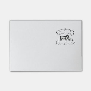 Post-it® Revenir à nos moutons - ferme française drôle