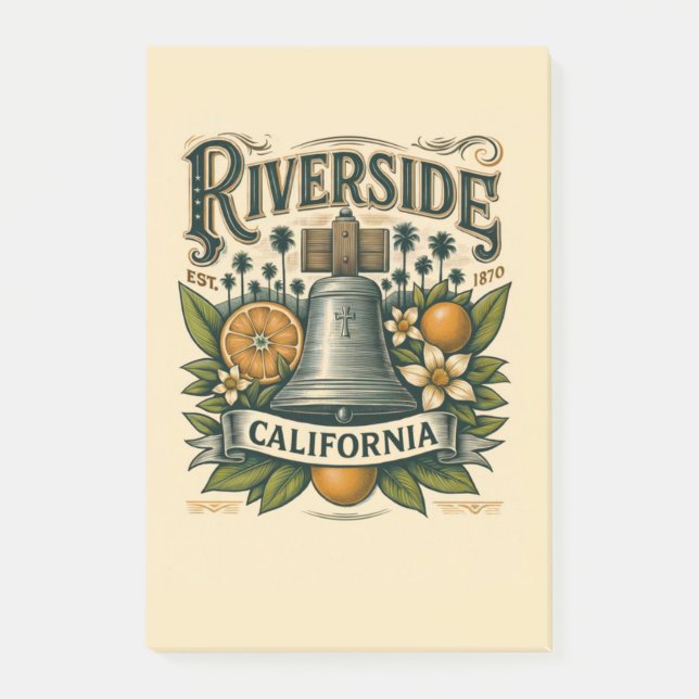Post-it® Riverside California  (Devant)