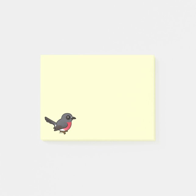 Post-it® Robin Rose (Devant)