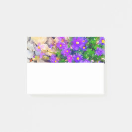 Post-it® Roches avec des notes de photo d'aquarelle de