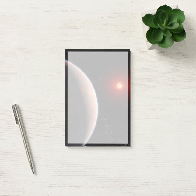 Post-it® Rocky Exoplanet Gj 486 B Orbitant Une Étoile Naine (Bureau)
