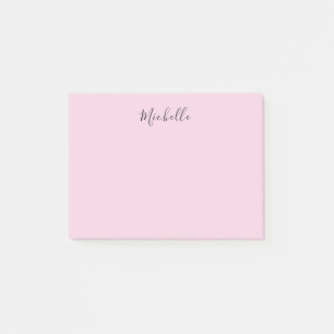 Post-it® Rose Clair Professionnel Écriture Manuscrite Class
