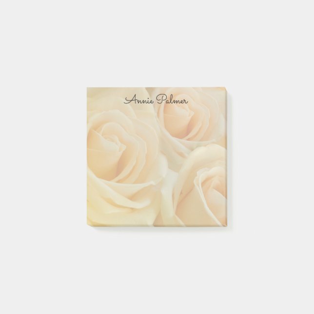 Post-it® Rose jaune | Personnalisé (Devant)
