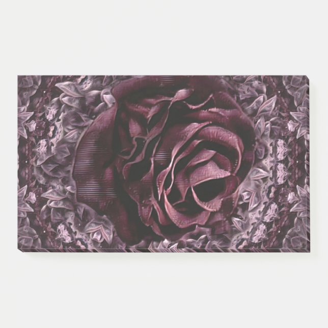 Post-it® Rose Mandala (Devant)