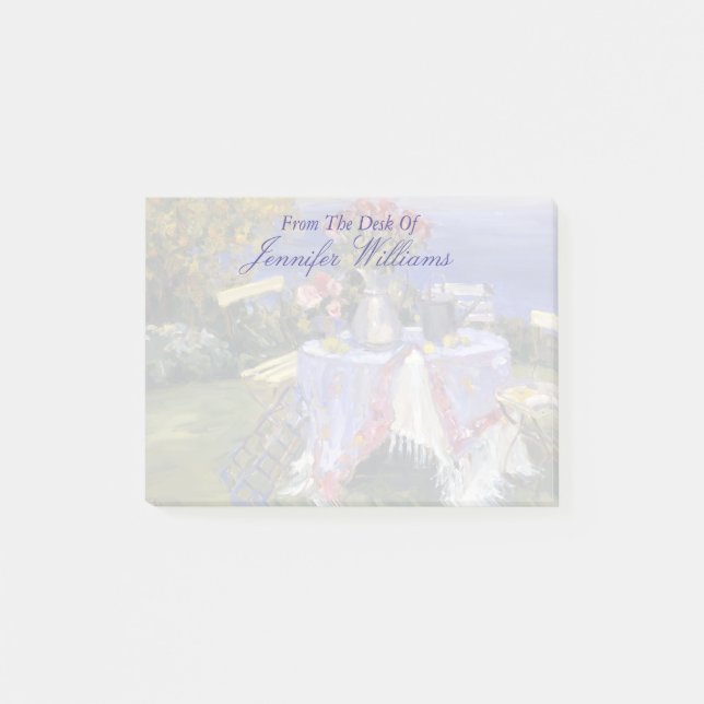 Post-it® Rose par la mer (Devant)