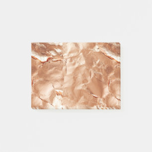 Post-it® Rose Peach Gold Glam