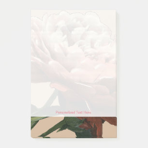 Post-it® Rose rouge rouge avec les accents blancs